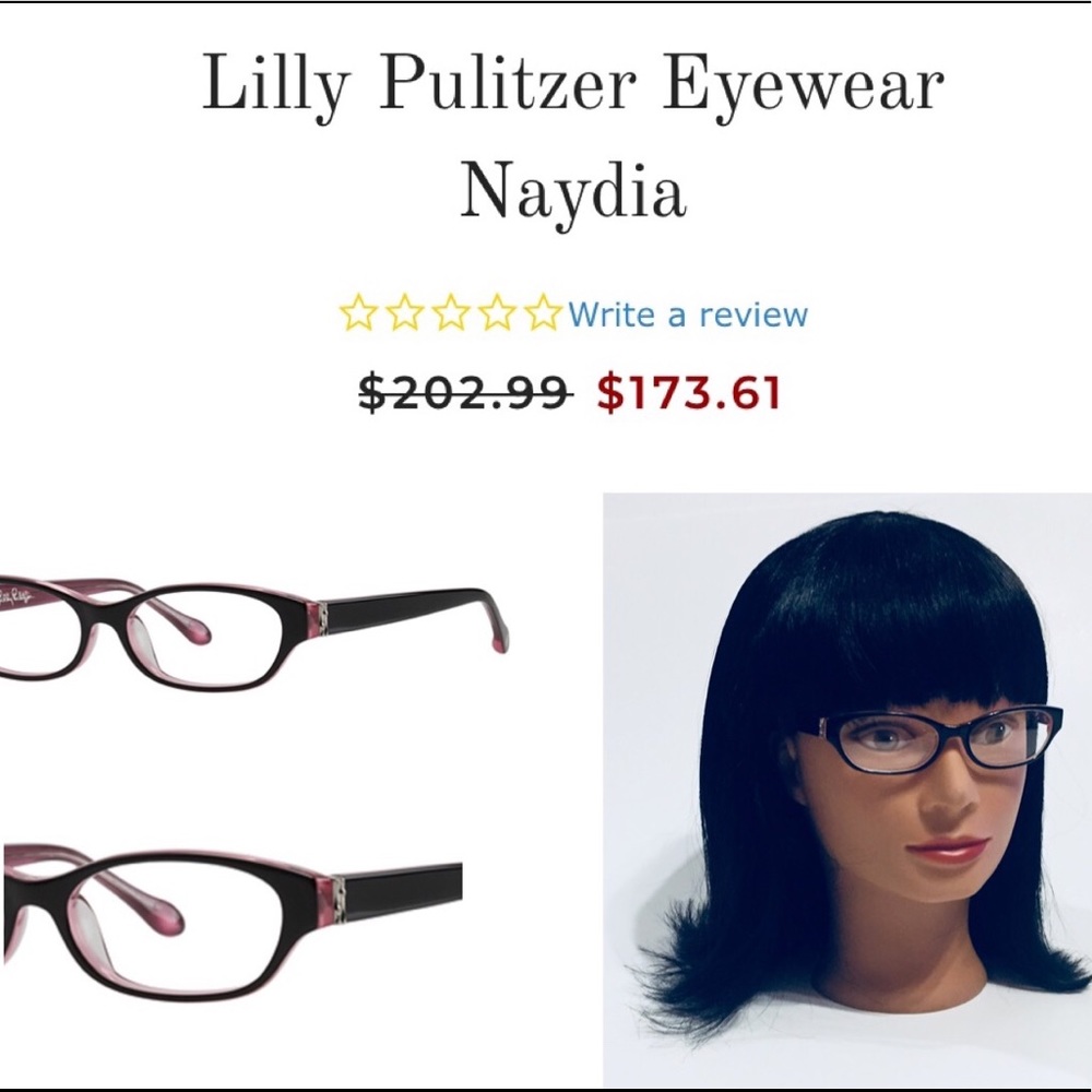 Lilly Pulitzer Naydia BK + Kate Spade ♠️ Glasses